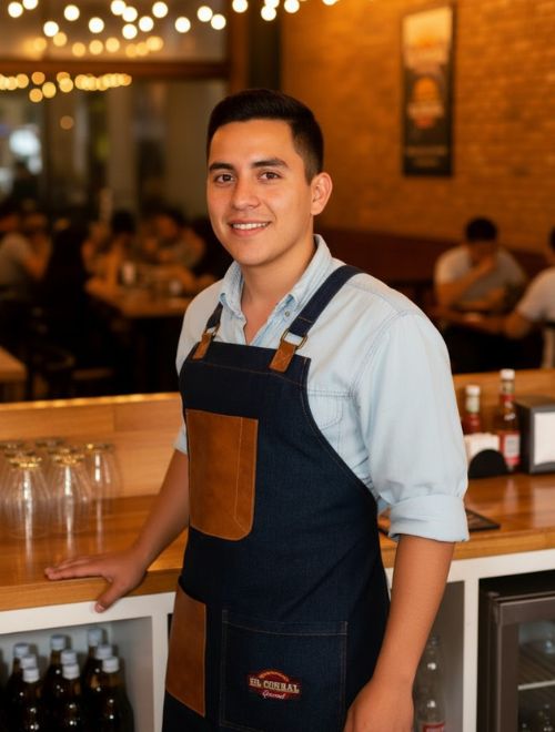 Peto BBQ en indigo